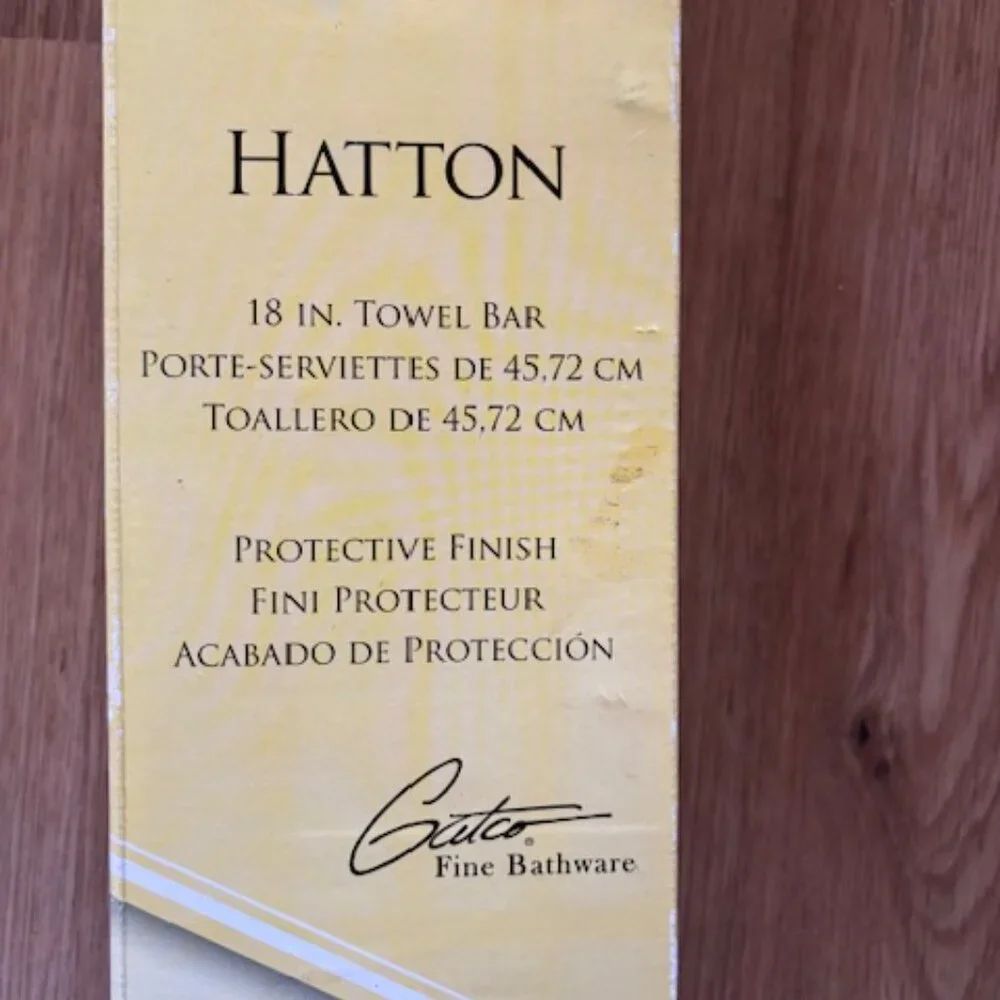 Gatco New Hatton Polished Gold Tone 18